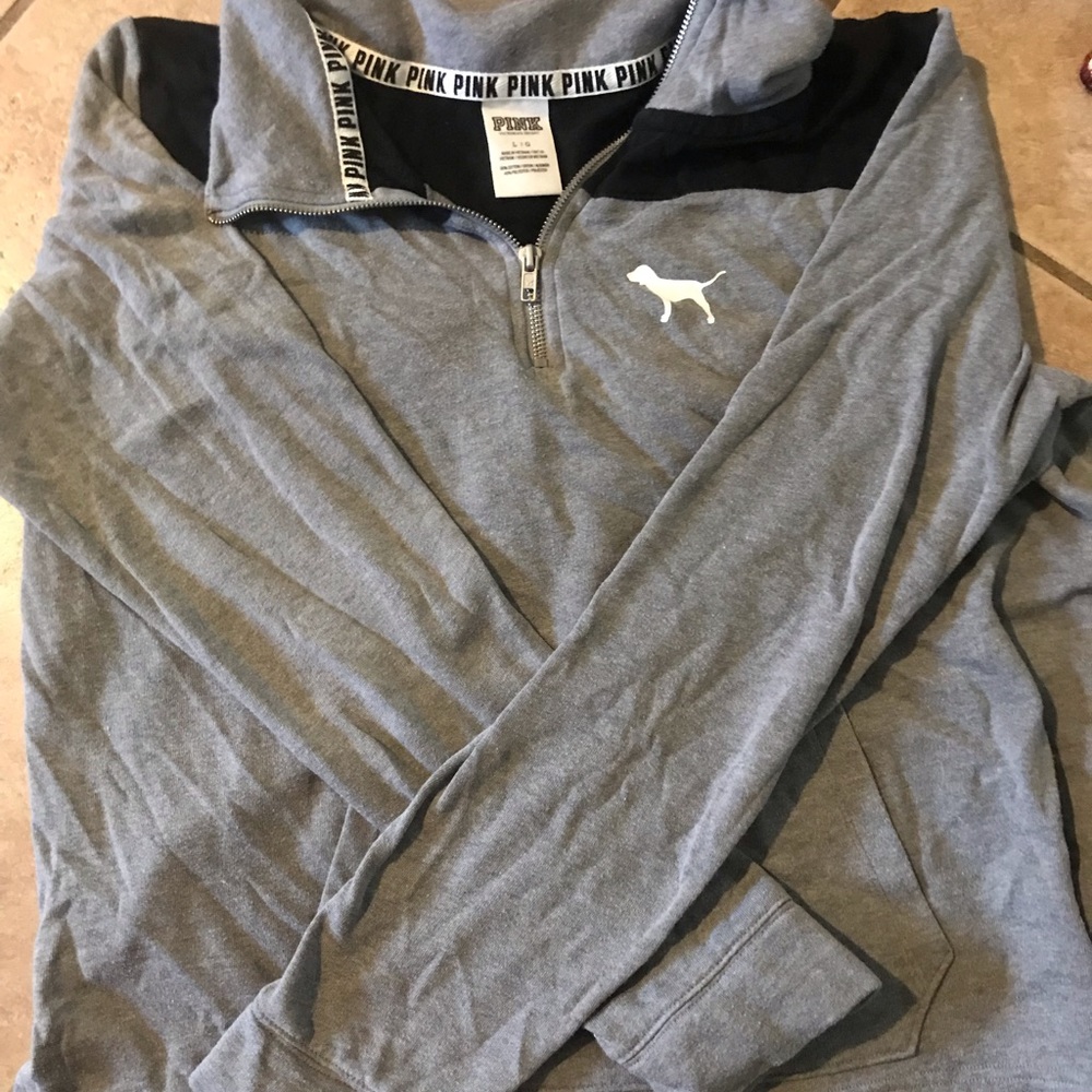 pink sweatshirt size large